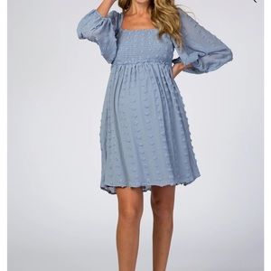 Blue PinkBlush maternity dress - size medium